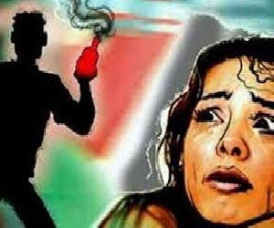 acid attack threat by cousin